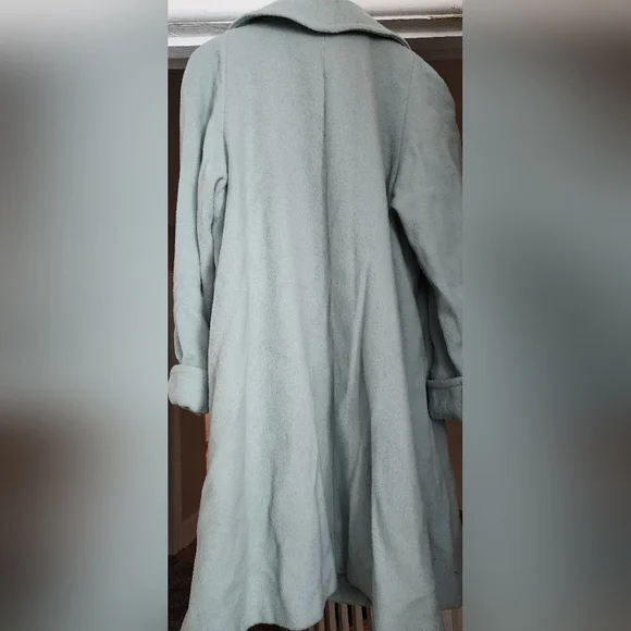 Ashley Scott Women's Light Blue Coat - Picture 2 of 8